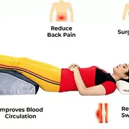 SALO ORTHOTICS Leg Elevation Pillow for Varicose Vein and Swelling (Size - 8") image 3