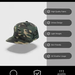 CHOKORE Unisex Printed Cotton Baseball Cap image 5