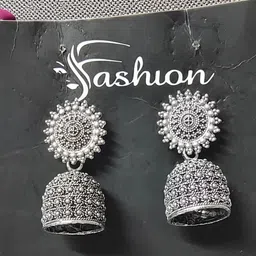 MUNMUN'S Floral Jhumkas Earrings image 1