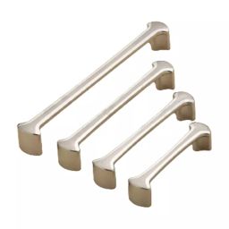 DECORE 313 160 mm Zinc Alloy Chrome and TT Finish Cabinet Pull Handle-picture-21