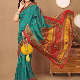Lookmark Ethnic Motifs Printed Saree-picture-15