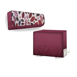 The Furnishing Tree Split AC Cover Set of Indoor and Outdoor Unit Used for 1.5 Ton Bluestar DATUAP-picture-30