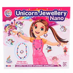 Ratnas Unicorn Jewellery Making Kit - Pink-image-3