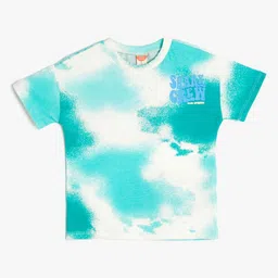 Koton Boys Dyed V-Neck Pockets T-shirt-picture-37