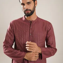 JAYPORE Men Striped Kurta image 5