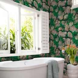 INDIAN ROYALS Brown & Green Printed Self-Adhesive & Durable Wall Sticker-picture-35