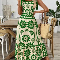 Routes by All About You Women Tropical Print Maxi Dress-picture-32