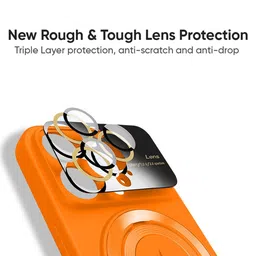 QRIOH Solid Printed iPhone 14 Plus Back Case Mobile Accessories image 2