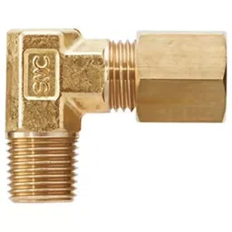 SMC DL Series Elbow Fitting, 10 mm to R 1/4 Male, Threaded-to-Tube Connection Style, DL10-02 (Pack of 10)-picture-38