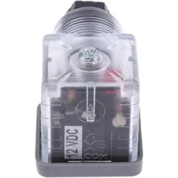 RS PRO Solenoid Valve Connector Female 12 V DC Voltage with Indicator Light, 8118314 image 3