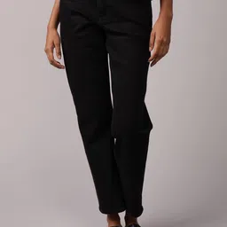 AMERICAN EAGLE OUTFITTERS Women Straight Fit Mid-Rise Jeans-image-75
