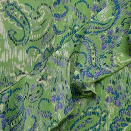 MANGO Paisley Print Ruffled A-Line Midi Dress image 5