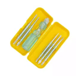 Hillgrove HGSCS5GSBM3 5 in1 Chrome Vanadium Steel Multipurpose Repair Screwdriver Tool Kit, HG0158, (Pack of 5) image 3