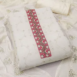 Maroosh Embellished Unstitched Dress Material-picture-42