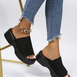 Baespice Party Wedge Sandals image 3