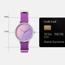 DressBerry Women Printed Dial Analogue Watch UT-A8627-GPNK-DB image 3