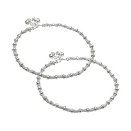 AamNa Enterprises Silver-Plated Anklet image 2