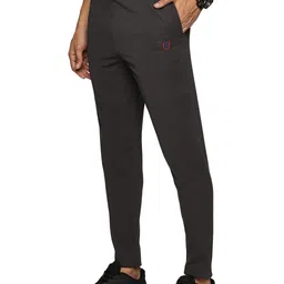 DOMIN8 Men Slim-Fit Mid-Rise Track Pants image 2