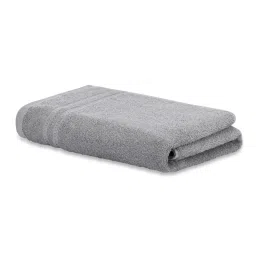 Welspun Quick Dry Pure Cotton Bath Towel Grey (M) image 2