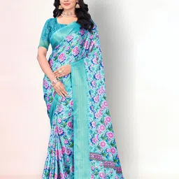 Shilpkala Floral Printed Ready to Wear Saree-image-83