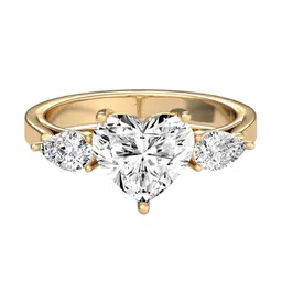 THE JEWEL HOUSE 14KT Gold Ring With Lab Grown Diamond - 3.1 g-picture-26