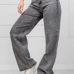 SAKIA Women Jean Straight Fit High-Rise Light Fade Stretchable Jeans-picture-19