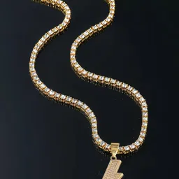 VAGHBHATT Men Silver-Plated Stainless Steel Artificial Stones Studded Antique Necklace-picture-38