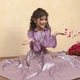 Biba Girls Ready To Wear Lehenga & Blouse-picture-19