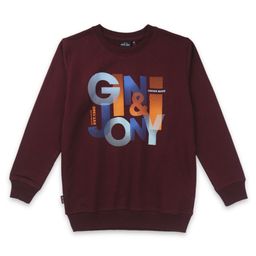 Gini and Jony Boys Typography Printed Round Neck Cotton Pullover Sweatshirt-picture-19