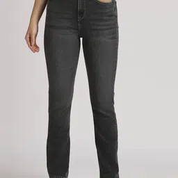 Pepe Jeans Women Mary Straight Fit High-Rise Light Fade Stretchable Jeans-picture-26