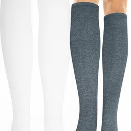 MUKHAKSH Unisex Grey Socks-picture-10