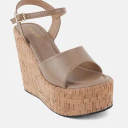 Lavie Textured Wedge Sandals image 5