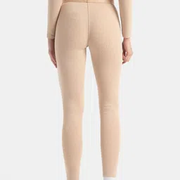 Jockey Soft Touch Microfiber Elastane Stretch Fleece Fabric Thermal Leggings - 2541 image 2
