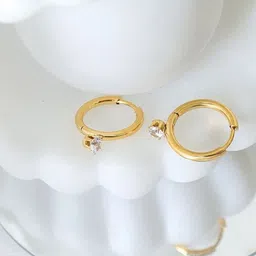 MYKI Contemporary Hoop Earrings image 1