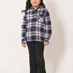 Billion Unisex Kids Tartan Checks Opaque Checked Formal Shirt-picture-17