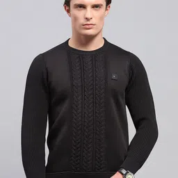 Monte Carlo Men Cable Knit Pullover-picture-36