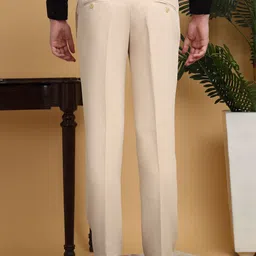 KLOTTHE Men Slim Fit Formal Trouser image 3