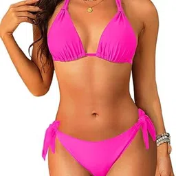 MEDHA INDUSTRIES Halter Neck Swim Bikini Set-picture-19