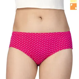 CHIC Women Pack Of 3 Printed Pure Cotton Hipster Briefs-picture-17