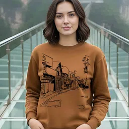 Moda Rapido Women Printed Sweatshirt-picture-18