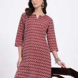 Anouk Rustic Pure Cotton Ethnic Motifs Printed Kurta-picture-18