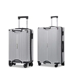 Red Tape Unisex Set Of 2 Textured 360-Degree 8 Wheel Hard-Sided Trolley Bag-picture-26