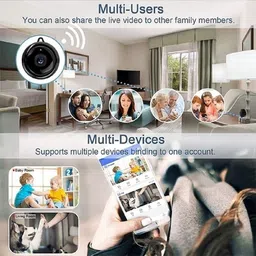 SROPX MINI 1080p CCTV Camera for Home with Mobile connectivity, Night Vision Sports and Action Camera image 2