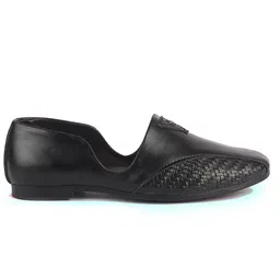 FAUSTO Men Textured PU Loafers image 2