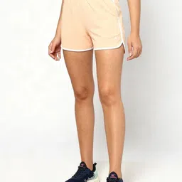 Performax Women Colourblocked Regular Fit Mid-Rise Training or Gym Sports Shorts-picture-25