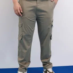 UNSTD Men Plus Size Stretchable Cotton Cargo-picture-16
