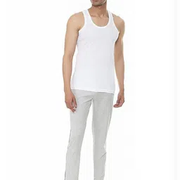 AMUL COMFY Pack Of 10 Cotton Basic Innerwear Vests image 4