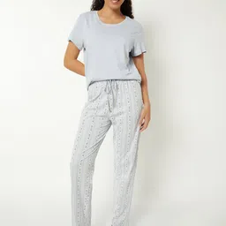 max Women Pure Cotton Round Neck Night Suit-image-68