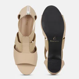 Marc Loire Women Solid Work Peep Toes Block Heels image 5