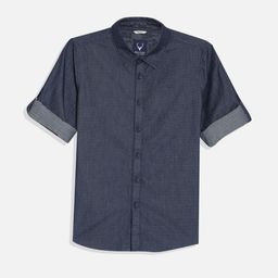 Allen Solly Junior Boys Spread Collar Abstract Printed Cotton Casual Shirt-picture-40